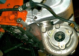 Turbo compressor Stock posistion